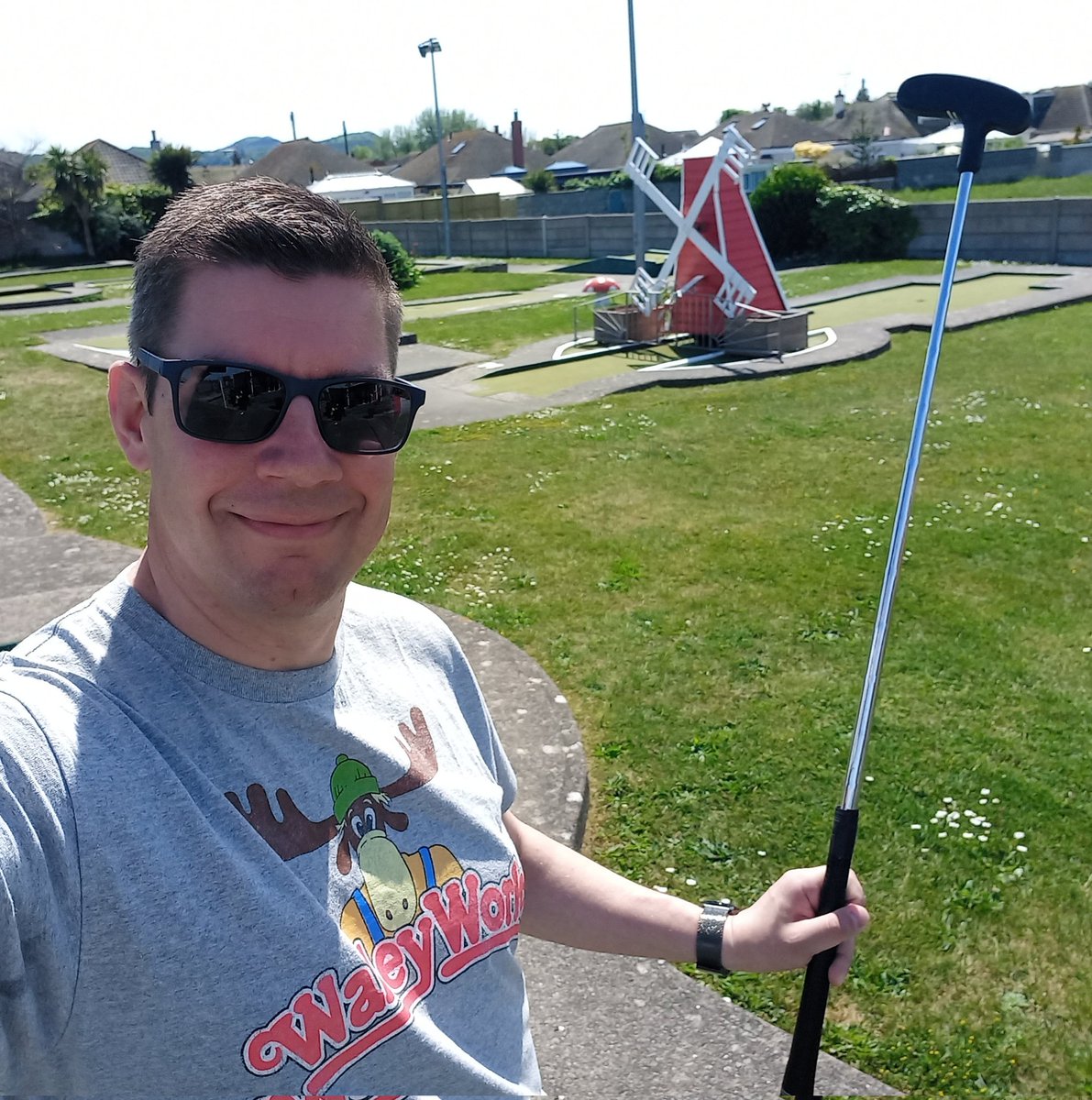 Happy National Miniature Golf Day (and National Windmill Day) from Prestatyn Crazy Golf ⛳️ #PrestatynCrazyGolf #Minigolf #CrazyGolf #NationalMiniatureGolfDay #NationalWindmillDay