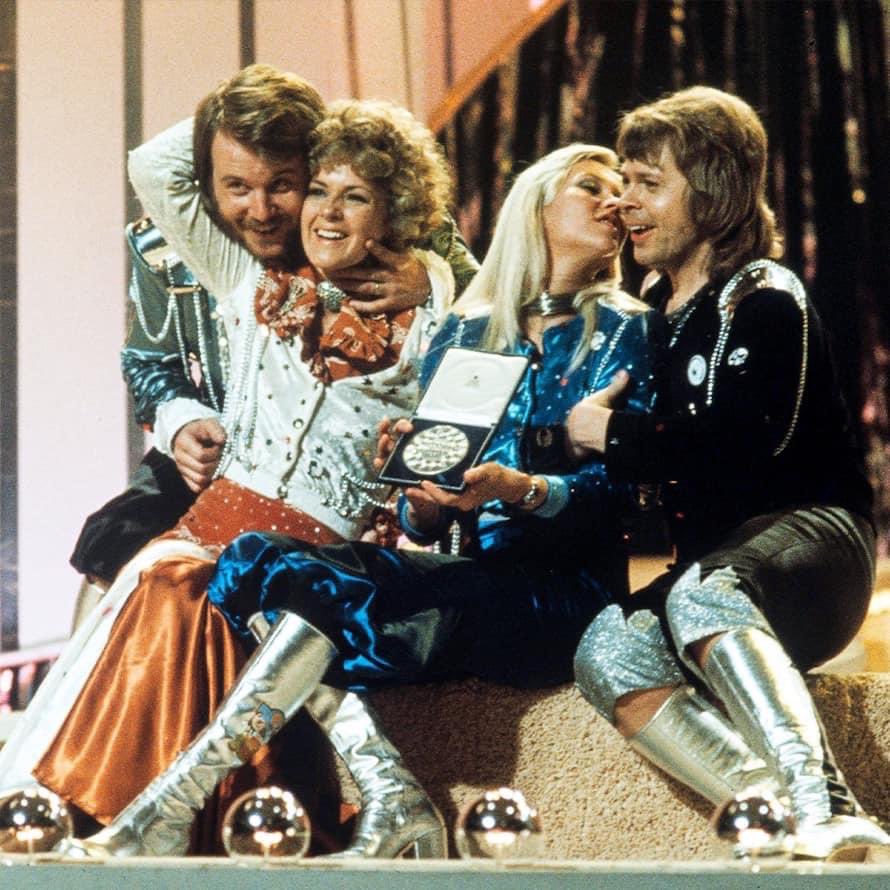 All time Eurovision favourite, the group who stole our hearts; Agnetha, Benny, Björn and Frida - you gave us so much. Congratsulations 50 years of Waterloo. WE ❤ ABBA FOREVER