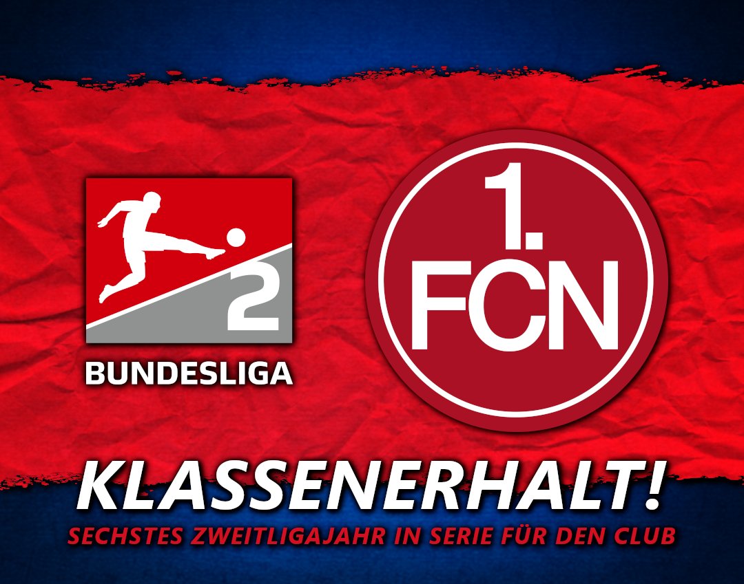 Nach fünf Niederlagen in Serie schlägt der @1_fc_nuernberg die SV Elversberg und sichert sich damit den Klassenerhalt. ✅ Herzlichen Glückwunsch nach Franken! 👏

▶️ Das Teilnehmerfeld der 2. Bundesliga 2024/25: diefalsche9.de/das-teilnehmer…