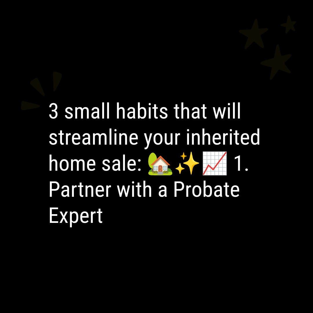 I'm convinced partnering with a Probate Expert is the best move for your peace of mind. Here's why: 🤝🔍💼 🚀 Learn more about our specialized services #InheritedProperty #ProbateRealEstate #RealEstateExpert #probatenyc #probatebrooklyn #probatecleanout #probaterealestatenyc