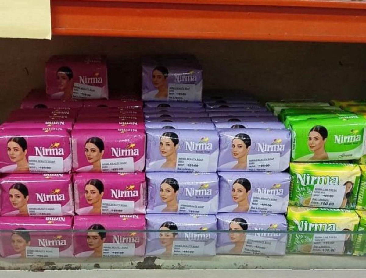 Wowwww Baby‘s #Nirma Soap is now available in Market 🩷💜💚💜🩷 @Nirma @ishehnaaz_gill NIRMA GIRL SHEHNAAZ #SHEHNAAZGILL #ShehnaazDiary #ShehnaazGallery