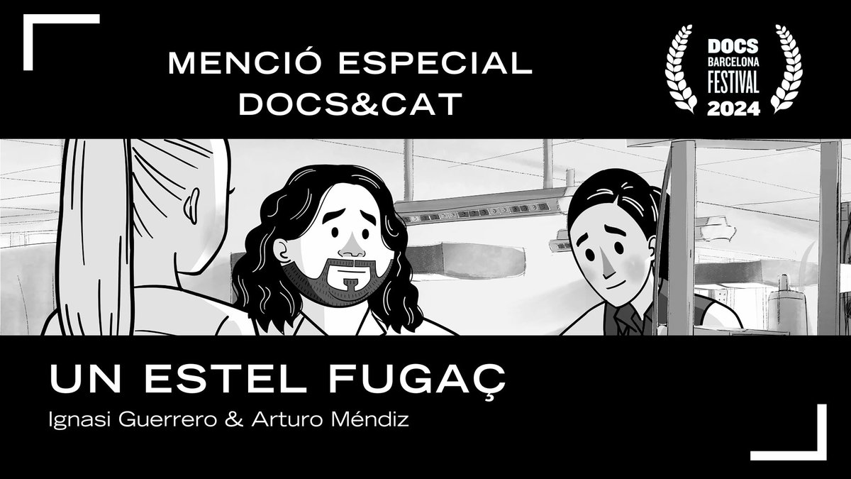 DocsBarcelona (@docsbarcelona) on Twitter photo <a href="/xconesa/">Xavi Conesa</a> <a href="/petrus_2gotes/">Anna Petrus</a> <a href="/Pro_Docs/">ProDocs</a> <a href="/jordievole/">Jordi Évole</a> <a href="/mariussanches/">Màrius</a> <a href="/delbarriotv/">Producciones del Barrio</a> <a href="/DisneyPlusES/">Disney+ España</a> <a href="/Broadcaster_Co/">Broadcaster</a> <a href="/minifilmstv/">minifilmstv</a> <a href="/3CatCorporatiu/">3Cat Corporatiu</a> <a href="/annshin/">ann shin</a> <a href="/ReteenaFest/">Reteena Festival</a> <a href="/MoritzBarcelona/">Moritz Barcelona</a> <a href="/ignasiguerrero/">Ignasi Guerrero</a> <a href="/catalanfilms/">Catalan Films</a> <a href="/AmnistiaCAT/">Amnistia Internacional Catalunya</a> <a href="/zippyfilmz/">Zippy Kimundu</a> <a href="/C16nou/">Comunicació 16nou</a> Menció Especial Docs&Cat /Mención Especial /Special Mention: Un Estel Fugaç de <a href="/ignasiguerrero/">Ignasi Guerrero</a> i Arturo Méndiz <a href="/xconesa/">Xavi Conesa</a> <a href="/petrus_2gotes/">Anna Petrus</a> <a href="/Pro_Docs/">ProDocs</a> <a href="/jordievole/">Jordi Évole</a> <a href="/mariussanches/">Màrius</a> <a href="/delbarriotv/">Producciones del Barrio</a> <a href="/DisneyPlusES/">Disney+ España</a> <a href="/Broadcaster_Co/">Broadcaster</a> <a href="/minifilmstv/">minifilmstv</a> <a href="/3CatCorporatiu/">3Cat Corporatiu</a> <a href="/annshin/">ann shin</a> <a href="/ReteenaFest/">Reteena Festival</a> <a href="/MoritzBarcelona/">Moritz Barcelona</a> <a href="/ignasiguerrero/">Ignasi Guerrero</a> <a href="/catalanfilms/">Catalan Films</a> <a href="/AmnistiaCAT/">Amnistia Internacional Catalunya</a> <a href="/zippyfilmz/">Zippy Kimundu</a> <a href="/C16nou/">Comunicació 16nou</a> Menció Especial Docs&Cat /Mención Especial /Special Mention: Un Estel Fugaç de <a href="/ignasiguerrero/">Ignasi Guerrero</a> i Arturo Méndiz