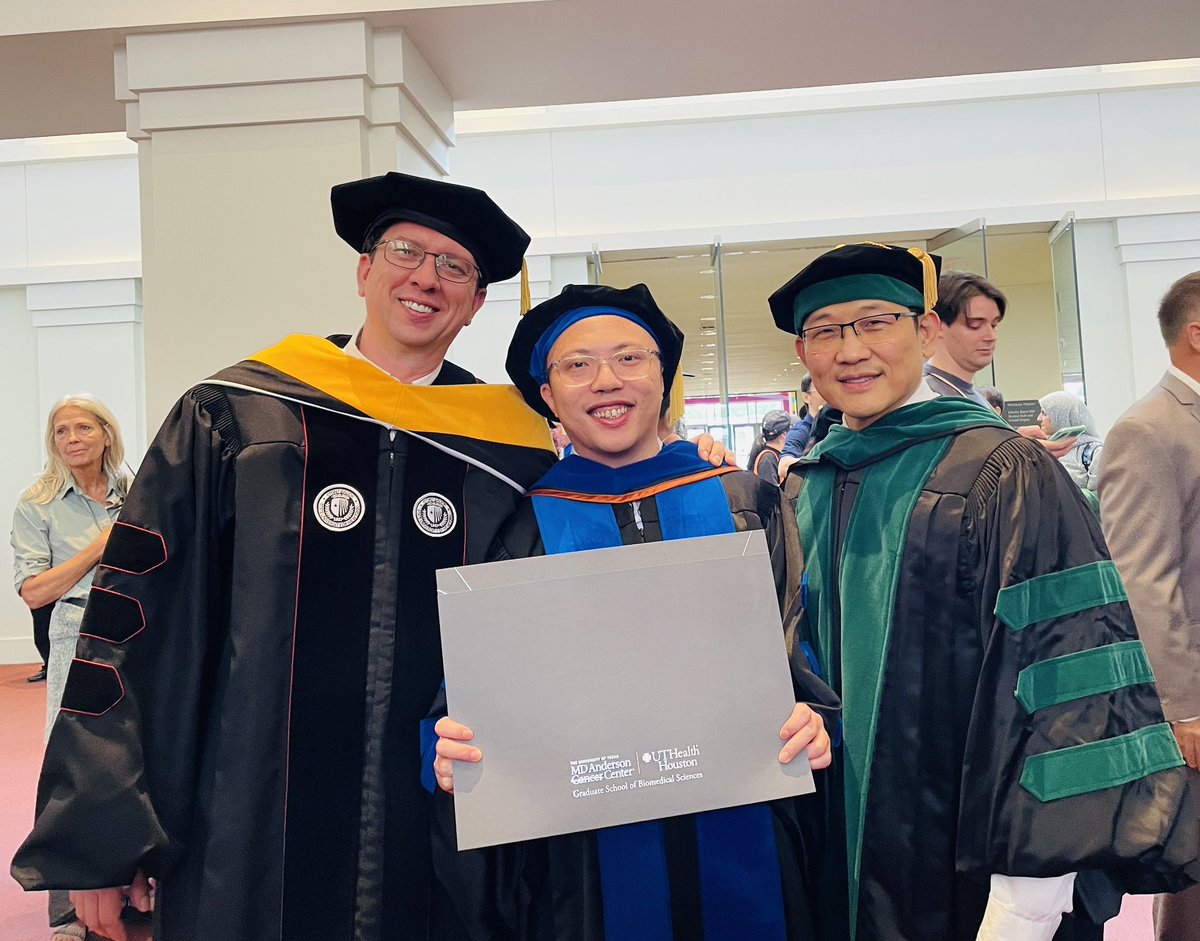 The best co-mentorship you can get during PhD! Really appreciate for the tremendous and unwavering supports from both Steven @StevenLin_MDPhD and Nick @nicholas_navin during the past years. Looking forward to the exciting science that we will continue work together in the future!
