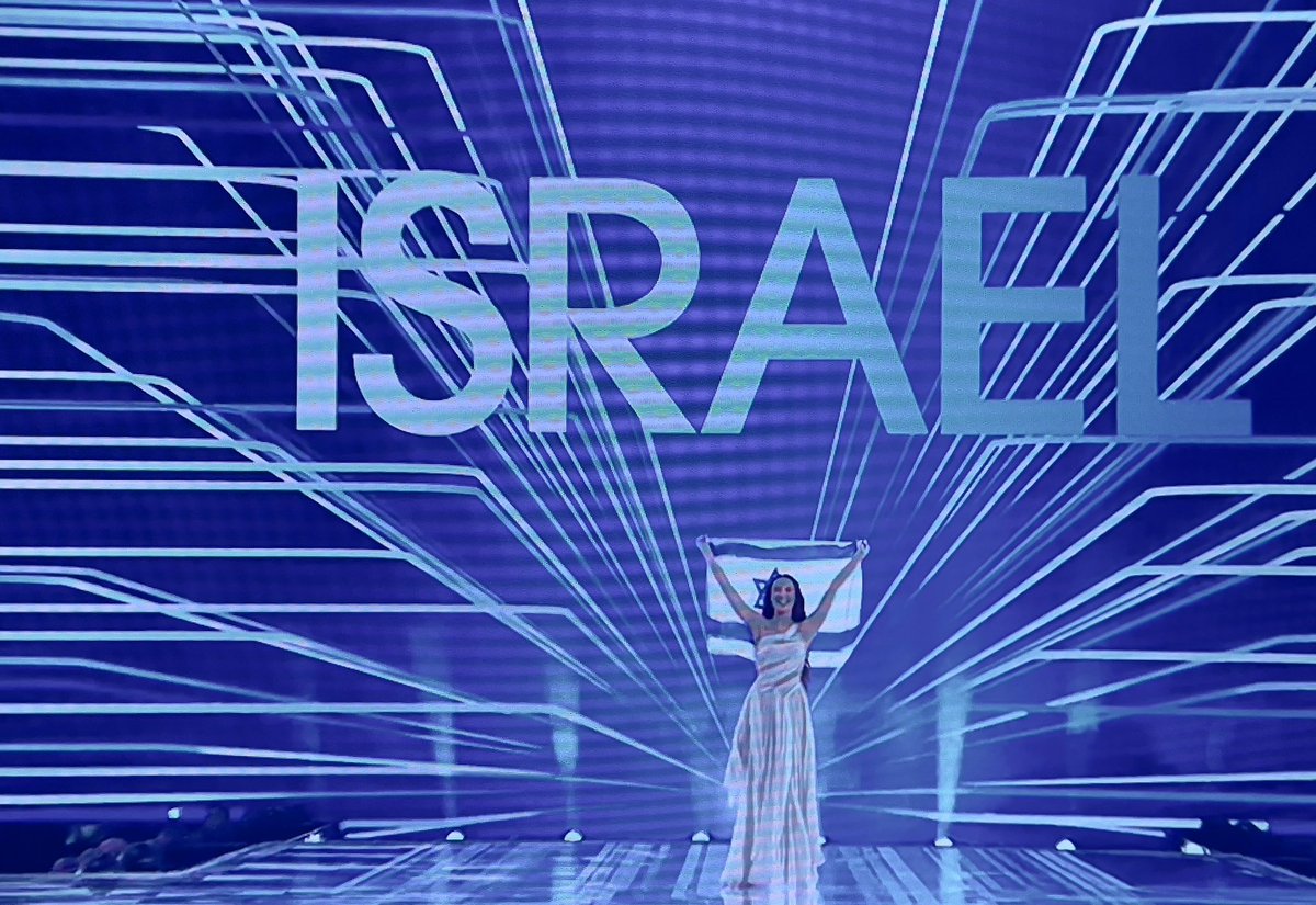 Con la bandera en alto, orgullosos de ser ISRAEL 🇮🇱 Vota Hurricane, Vota #06 #Eurovision