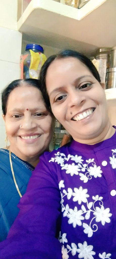 One Day God Give Me A Chance To Choose Most Precious Gift For Me ......I Choose You My Sweetu My Beautiful Maa 😘❤️ Happy Mother's Day Friends And All Beautiful Mother's Around The World🌹💐