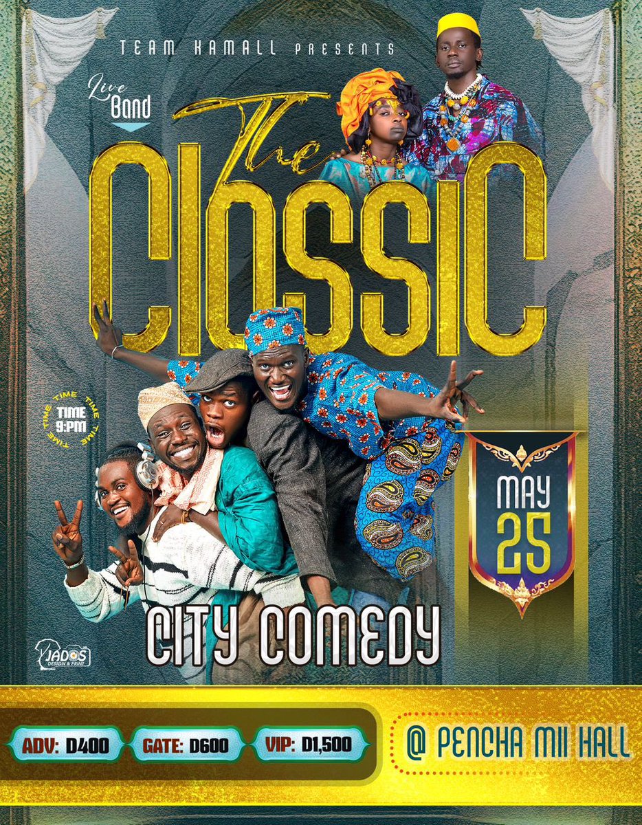 iambarhama's tweet photo. Get ready to be cracked in laughter by one the most comical people set to tickle you .. Here I present to you @famouscomedy and @Citycomedy1
#TheCLASSIC
#May25
#PenchaMii https://t.co/G3oQbTudkR