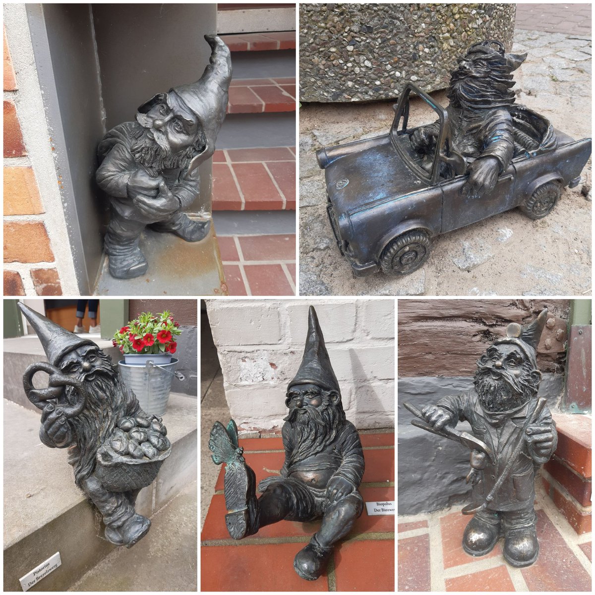 ulrike_lang's tweet image. The #dwarfs of #Hitzacker #klp2024, #Wendland