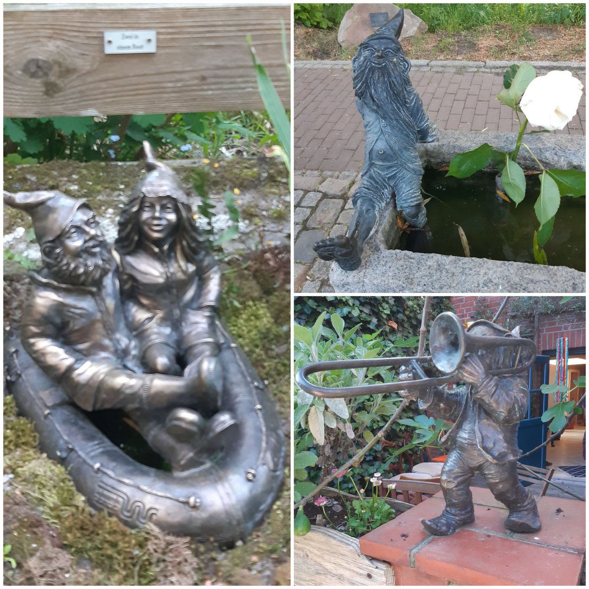 ulrike_lang's tweet image. The #dwarfs of #Hitzacker #klp2024, #Wendland