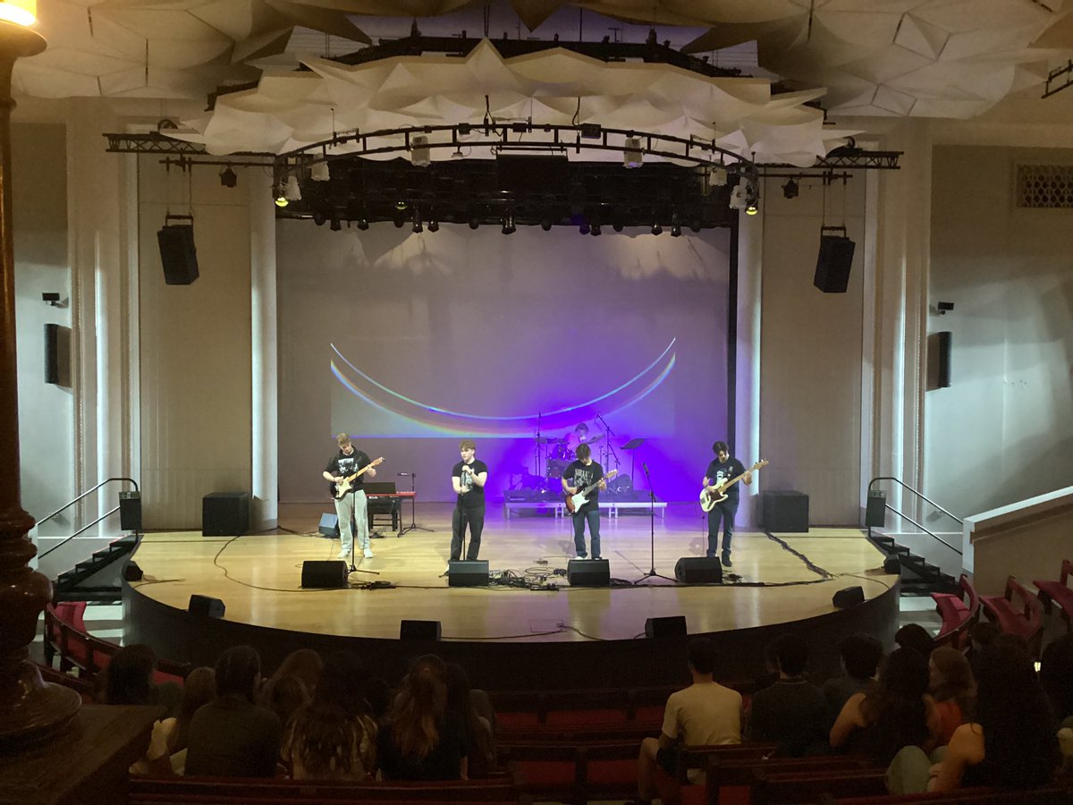 Despite the busy exam season, we had a brilliant Rock and Pop concert tonight!