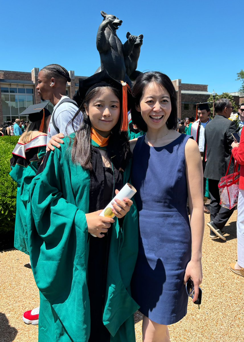 Beautiful day for a graduation ✨ 

Xinhang Dong @WashUengineers McKelvey School of Engineering #proudPI