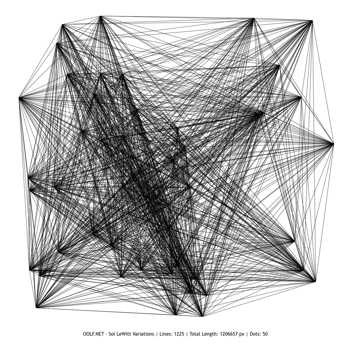 Variations of Drawing #273. 001. #sollewitt #lewitt #sol_lewitt #geometrical #geometry #artinstructions #arthistory #art  oolf.net/generative/sol…