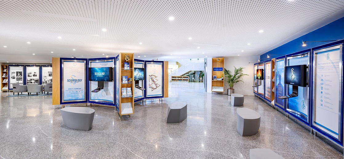 SCIENTOLOGY PARIS PUBLIC INFORMATION CENTER bit.ly/3vzBuPj The Public Information Center offers some 500 films in 17 languages, providing a complete introduction to every aspect of Dianetics and Scientology.