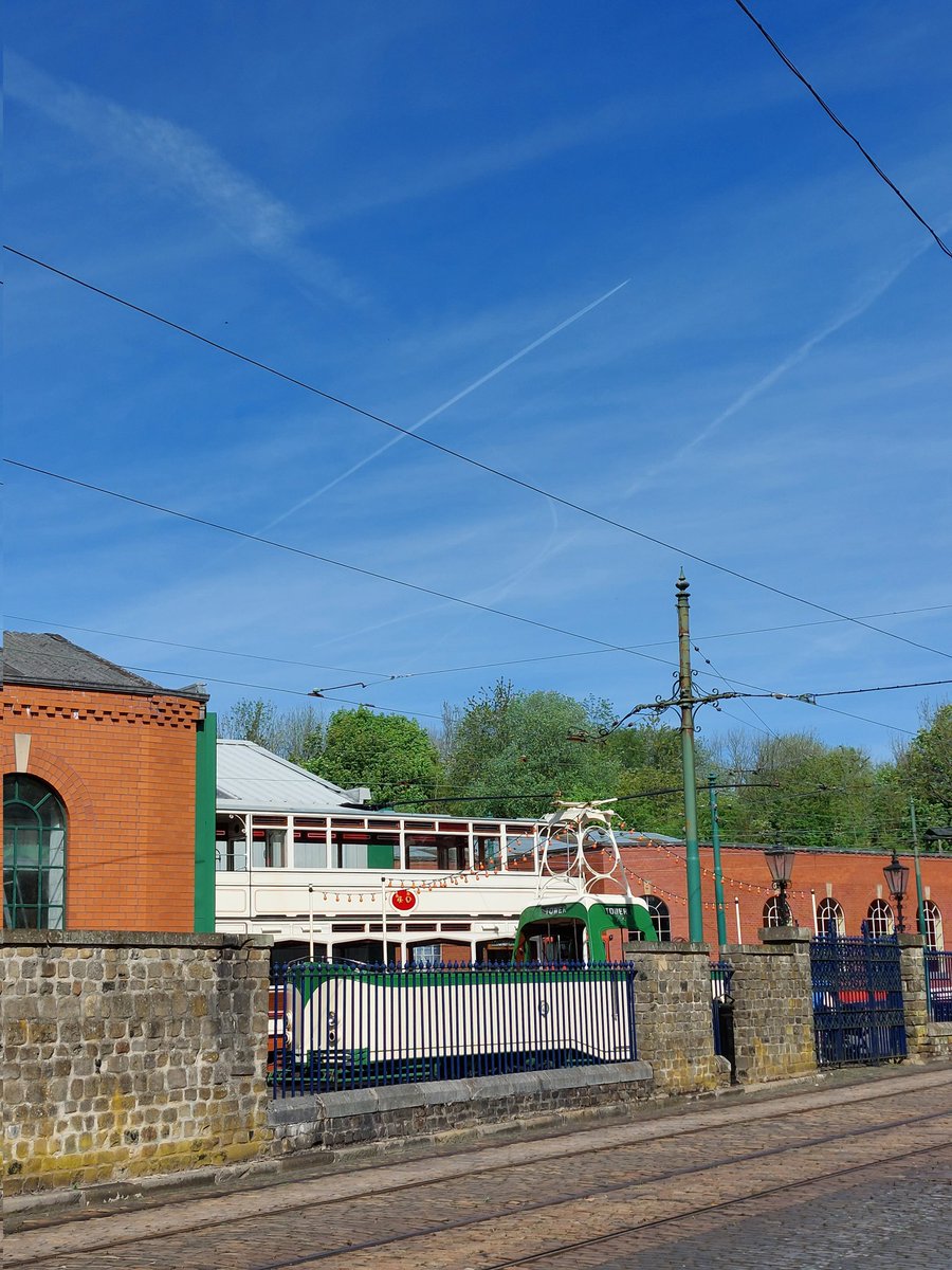 First full day duty back at @CrichTramway today with <a href="/0396Adam/">AdamB96 🏳️‍🌈</a> we had a Blackpool tram each we couldn't help it. Great full and warm day. I went topless for the day... just the tram that is. #tramtastic