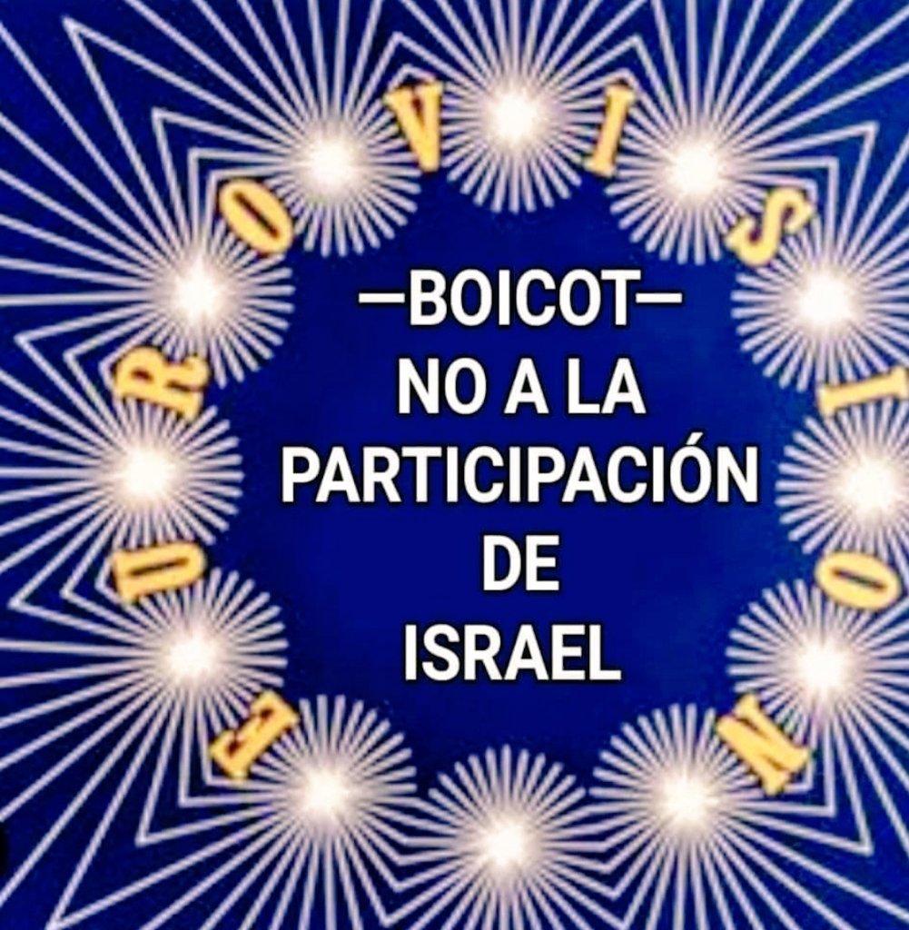 Eurvision #Eurovision2024 #BoicotEurovision2024 #BoicotIsrael #IsraelTerrorista #PalestinaLibre #Gaza #GazaUnderAttack #OnuComplice