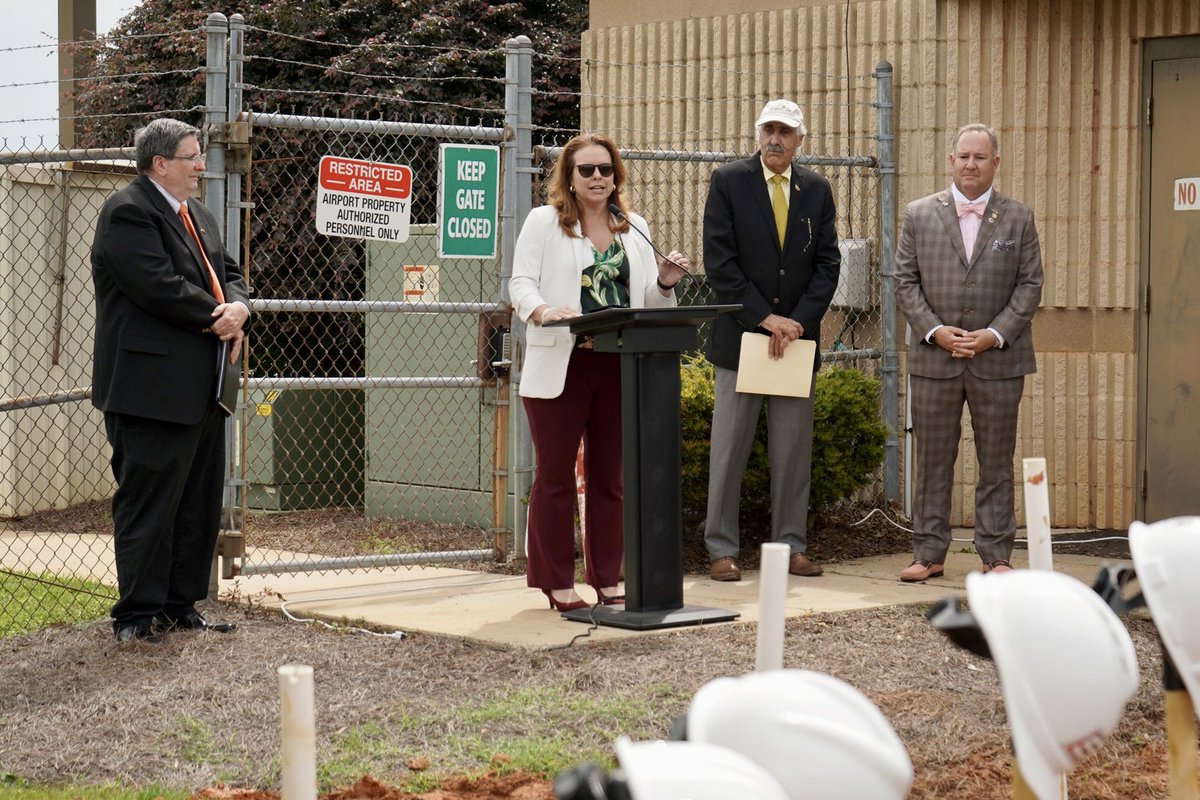 It was an honor to join local leaders and community members at the groundbreaking ceremony for the new terminal at Statesville Regional Airport. This project was made possible by a grant from the state — a strategic investment aiming to make Statesville Regional Airport a key