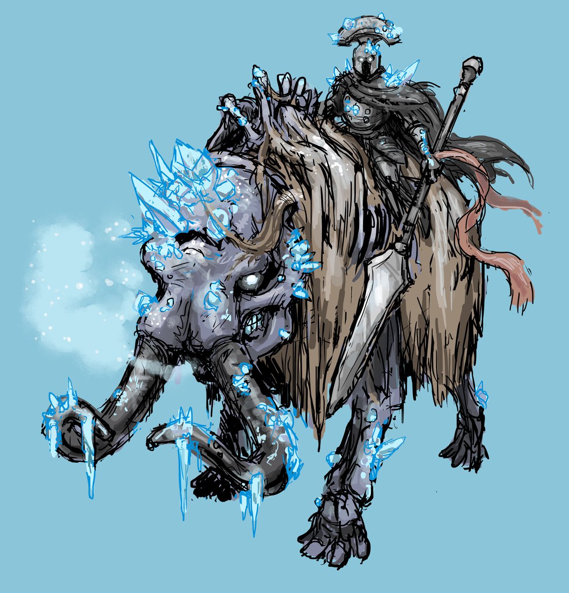 undead mammoth mount