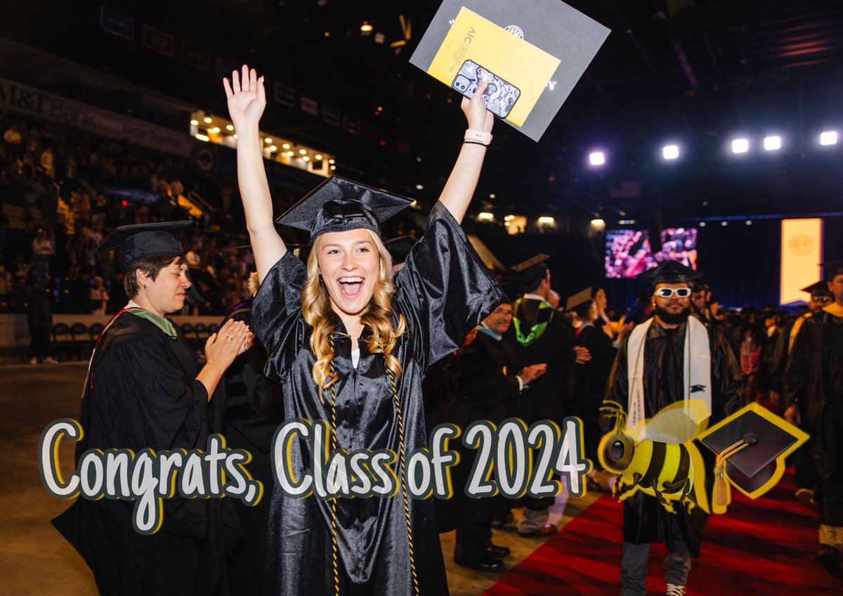Congratulations, Class of 2024! Take a deep breath & enjoy this moment, grads. You've earned it! 🎓✨

Stay tuned for more Commencement content in the upcoming weeks 🐝💛🖤

#AIC #AmericanInternationalCollege #Commencement #AICSpringfield #AICommitted #SpringfieldMA #WesternMass