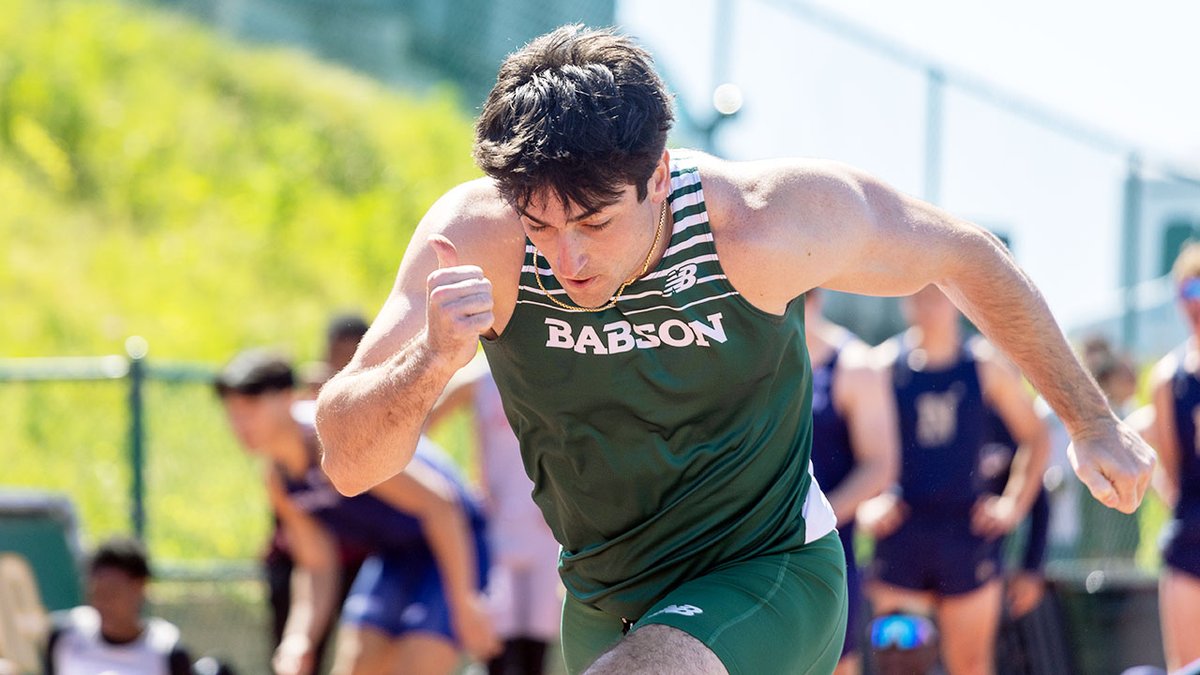 Chris McDonough Finishes Seventh in 100-Meter Dash for @BabsonXCTrack at NEICAAA Championships shorturl.at/pMY57 #GoBabo #d3tf