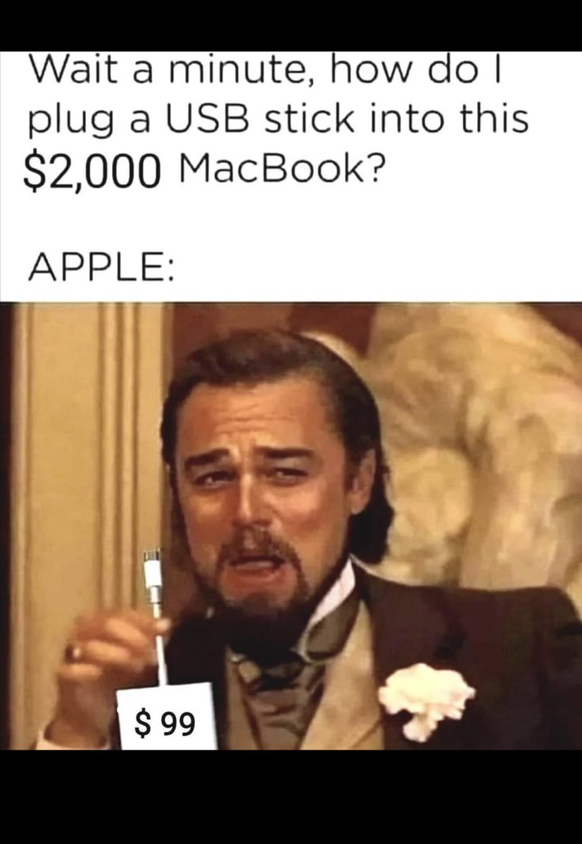 elonmusk's tweet image. “You will use dongles and you will be happy”