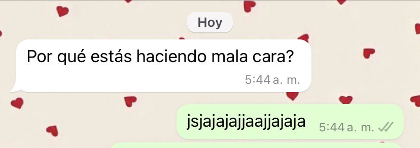 las que no controlamos nuestros gestos y yo