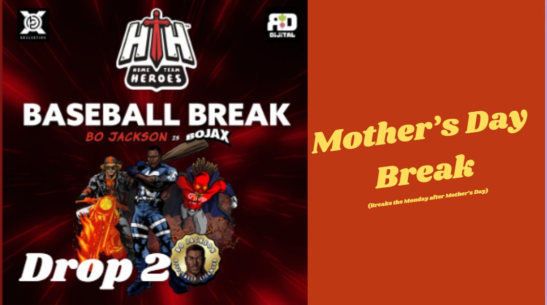 SPECIAL MOTHER'S DAY OFFER Going to pull our best @ethFRENCHIE impersonation with a special Mother's Day Offer. If you have a mother in your family (wife or actual mother) who has never bought, held, or ripped @CollectHTH , they can join Radish Break 83 which will break the day