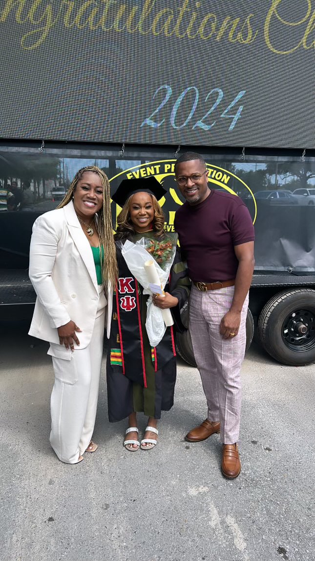 Overflowing with joy and gratitude for God's goodness! Our daughter earned her PharmD from Xavier University, and we couldn't be prouder! Off to UTMB Galveston for the next chapter of her journey. Thank you, Lord, for guiding her every step of the way. Introducing Dr.  Khadija!!