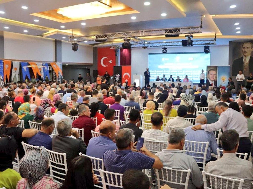 📍Mersin 

İlk günkü heyecan ile 106. Genişletilmiş İl Danışma Meclisi Toplantımızı gerçekleştirdik. 🇹🇷

#AKParti
#BizBüyükBirAileyiz
#TürkiyeYüzyılı
