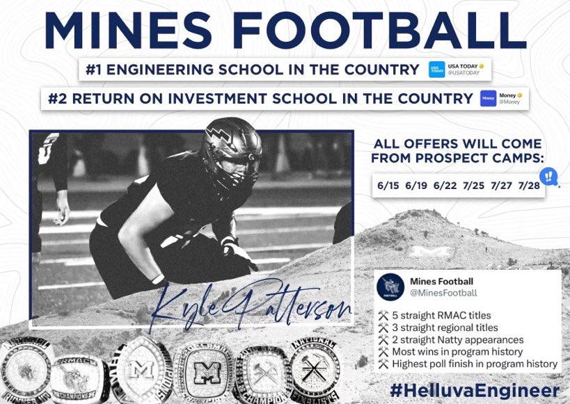 Thank you for the graphic! @TimBrandon5 @MinesFootball @OL_CoachLeonard @coach_renfro @Clear_SpringsFB