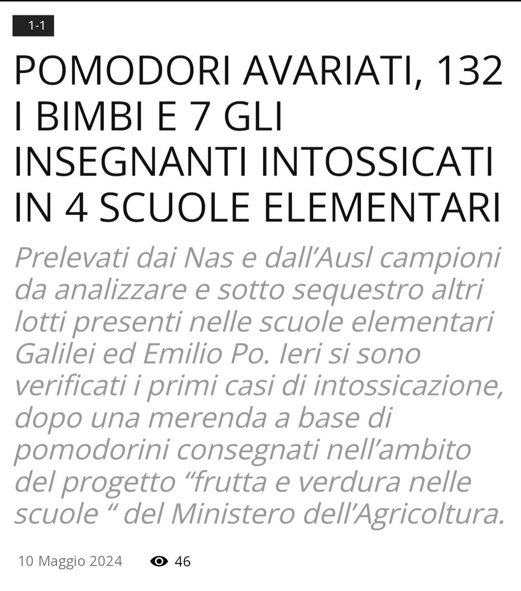 Come sta andando il progetto #FruttaeVerdura fatto dal ministro dell'agricoltura? Beh devo dire che i capolavori di quel cialtrone aumentano.
Siamo in mano ad un disadattato totale 
#LollobrigidaFaiSchifo