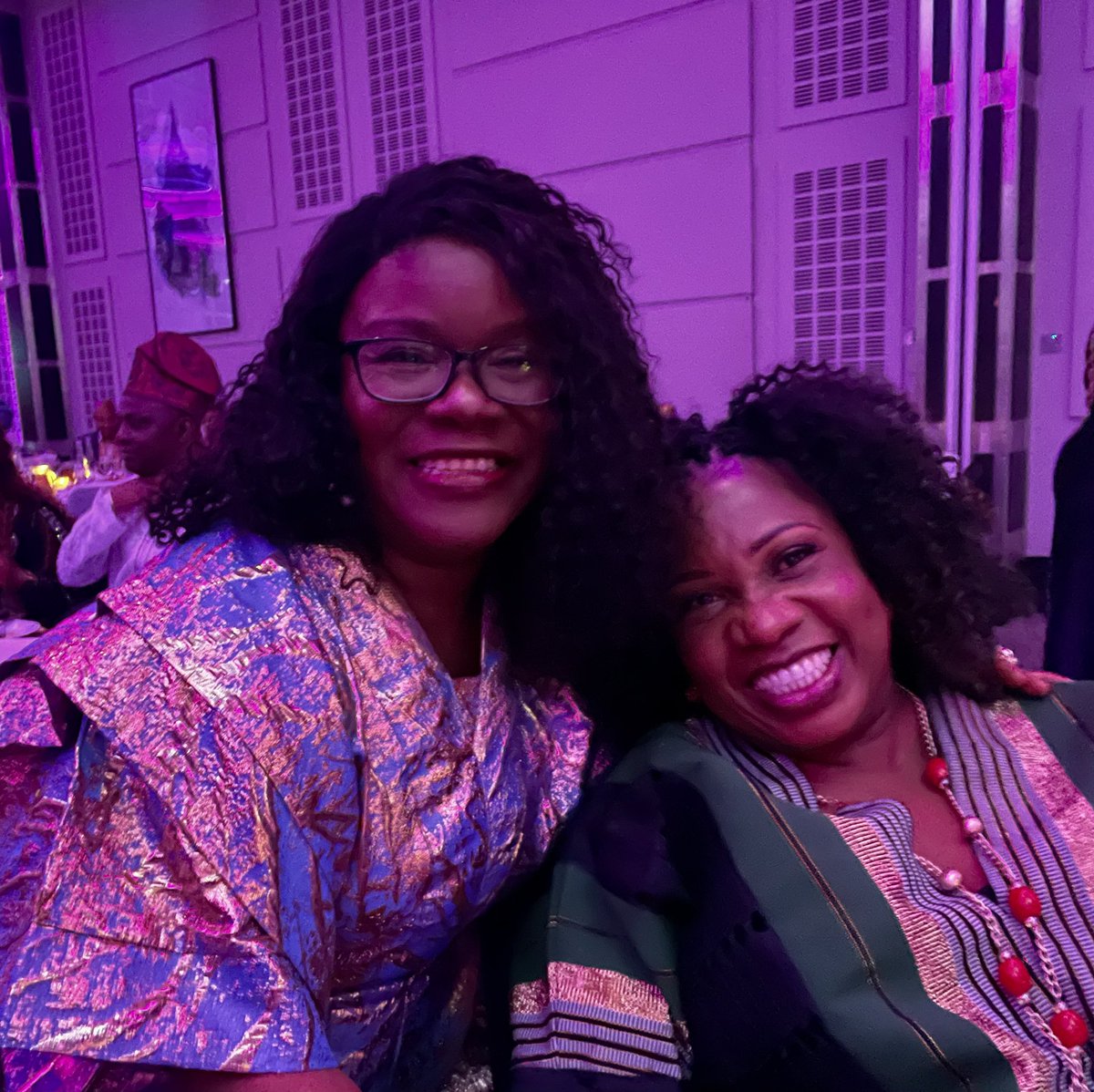 Still LIVE @Women4Africa 2024 and lovely to network with wonderful ladies #W4A2024AWARD