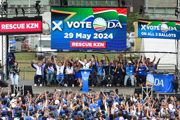 Eyethu leDA. This is Our DA. Together we can RESCUE KwaZulu-Natal