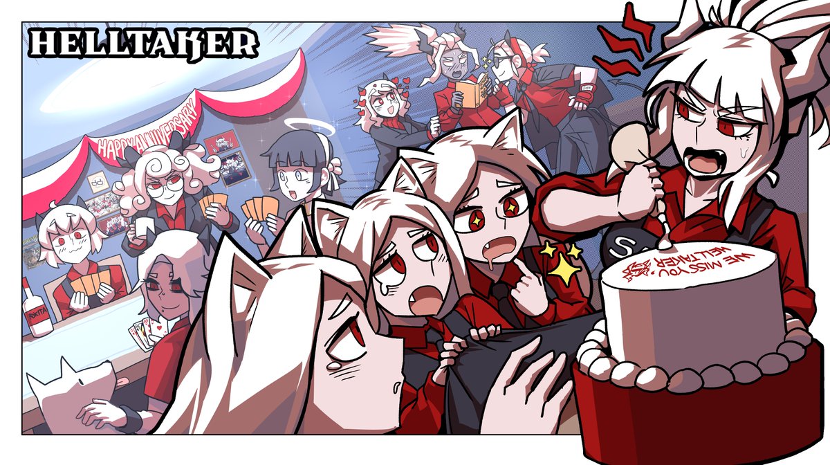 헬테이커 4주년 기념일
#Helltaker #Helltakerfanart
#HelltakerAnniversary
#Helltaker4thAnniversary