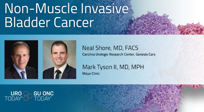The role of gene therapy in enhancing #BladderCancer patient outcomes. @MarkTysonMD @MayoClinic joins Neal Shore, MD, FACS @CURCMB to discuss advances in #NMIBC treatments, particularly for BCG-unresponsive patients. #WatchNow > bit.ly/42Sdram @ferring