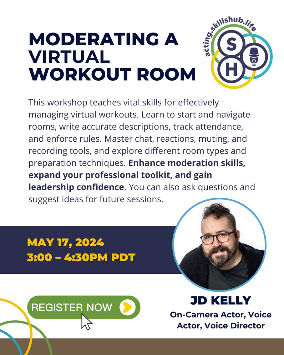 Master the art of moderating virtual workout rooms with our exclusive course led by JD Kelly! Whether you're a seasoned moderator or just starting out, this comprehensive course covers everything you need to know to excel.