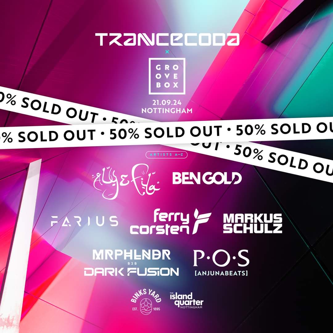 Over 4 months to go and 50% sold out #TranceFamily @Trancecoda skiddle.com/e/37152937