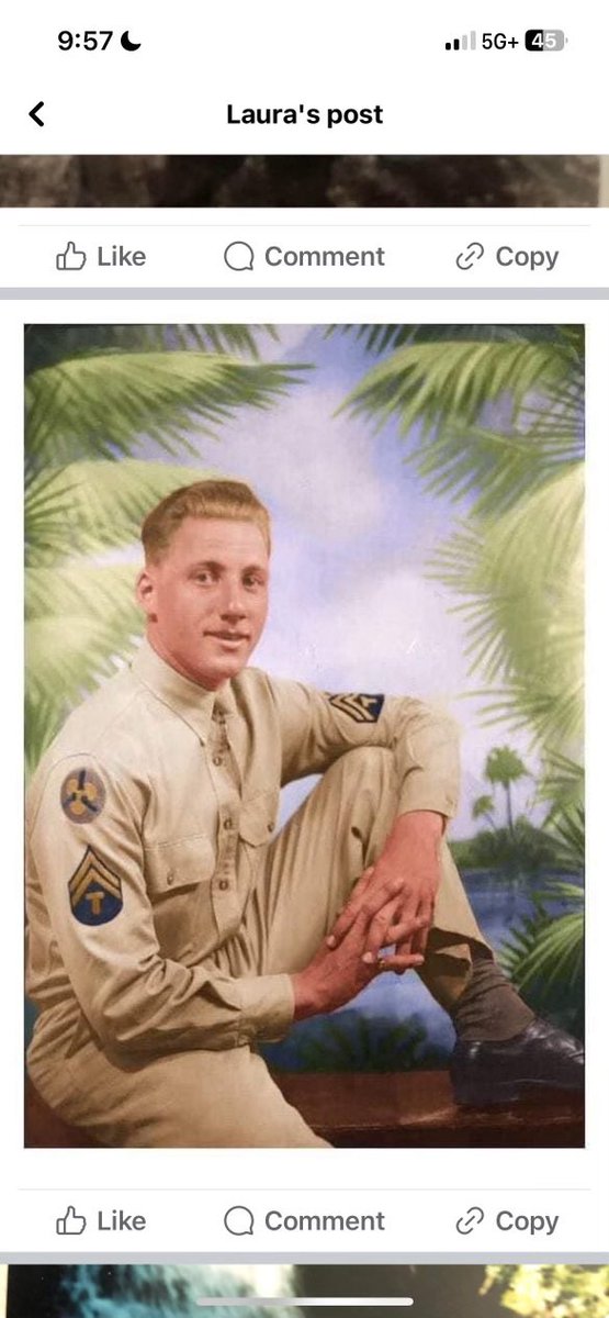 @BollingerTodd Appreciate you and your service to this country🙌♥️🇺🇸
Today would have been my hero’s 103rd birthday miss him so
Uncle Claude🙌🥳🎈
 #ServedForUs