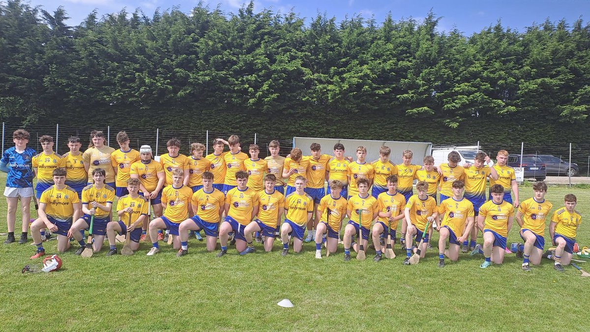 Congratulations to our U17 hurlers who defeated Donegal earlier. They will play mayo next weekend in the Semi-Final. #RosGAA