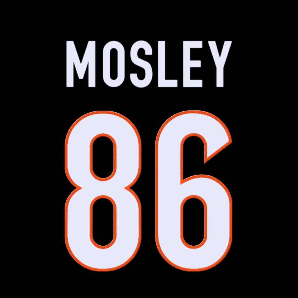 Cincinnati Bengals WR Tre Mosley (@Tremosley_) is wearing number 86. Last assigned to Devin Asiasi. #RuleTheJungle