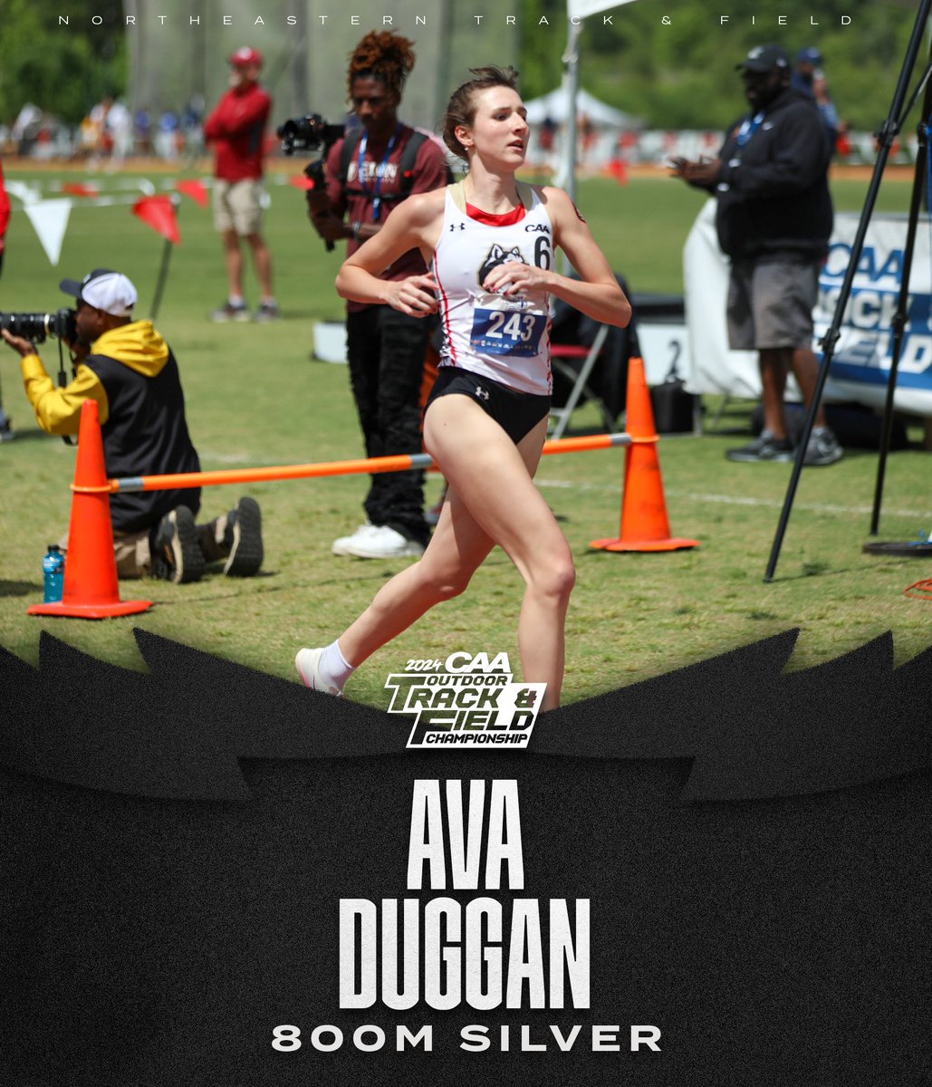 Dugg deep one final time at outdoor CAAs.

Ava Duggan picks up her second silver medal of the weekend!

#CAAChamps