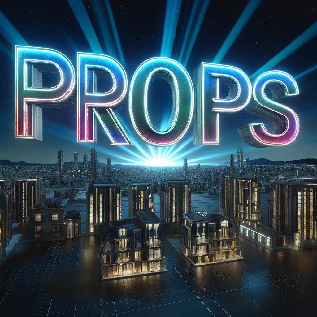 $PROPS is a project ‘For The People’ 🫶 in just a matter of days their NEXUS marketplace will go live and make it possible for average investors to own high-end fractional real estate and earn great passive rental income with just 100USDT. 
💎@PropbaseApp 

#trailblazers 
#RWA👑