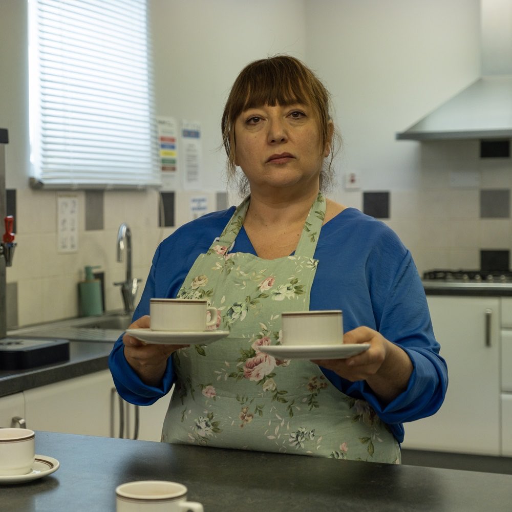 The Best Actress award at #Deaffest has gone to Fifi Garfield, who was brilliant as the slightly terrifying Jenny in Coffee Morning Club!  Many congratulations, @fifigaga38 ! #TuneintoDeaffests15th #DeafTalentUK
