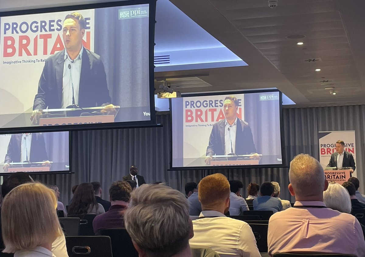 I’m so proud of the @progbrit team for a fantastic event attended by hundreds of people who are part of @Keir_Starmer’s @UKLabour team - winning the battle of ideas and organisation. Thanks, too, to the protesters who offered another proof point that Labour is serious again.