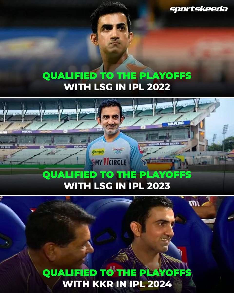 GG means serious business. 🫡

#GautamGambhir #IPL2024 #CricketTwitter #KKRvMI