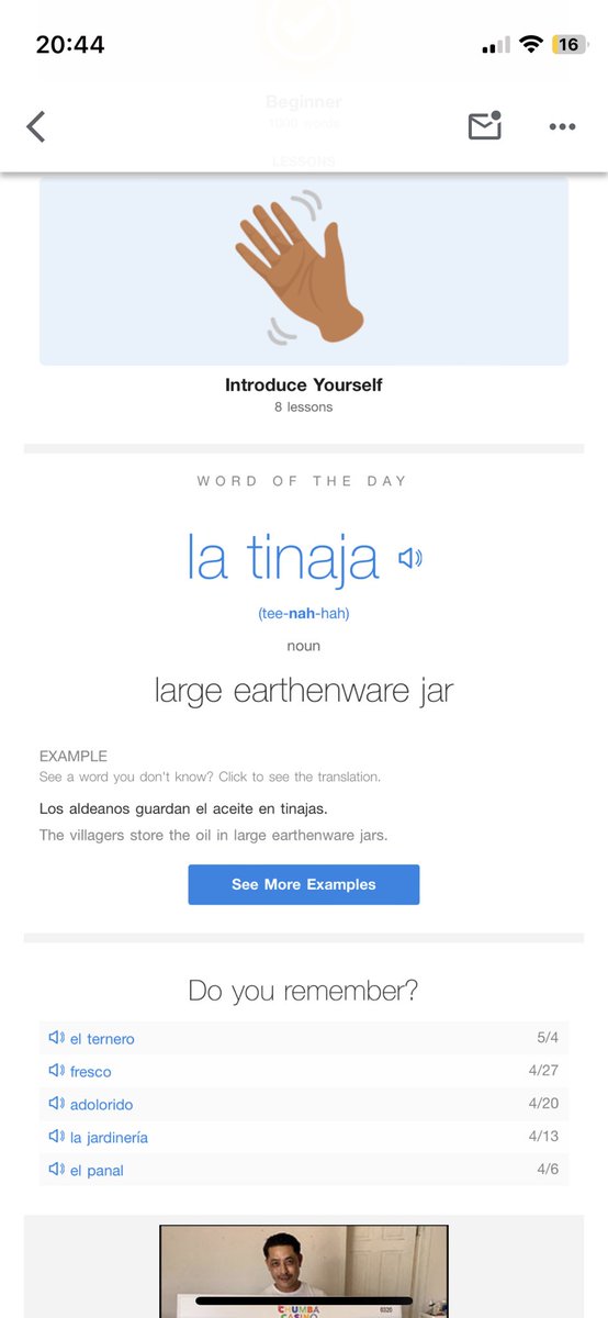 Not sure how useful today’s Spanish word may prove, unless I decide to get cremated in Spain.