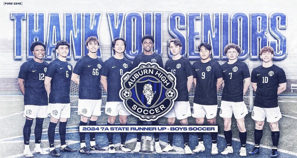 GREAT SEASON⚽️🥈: The Auburn High School Varsity Boys Soccer team finished their 2024 campaign as State Runner-Up, after a hard fought match with Oak Mountain! GO TIGERS! #ACS #AuburnCitySchools #Auburn #Community #AHSAA #Soccer #AuburnHighSchool