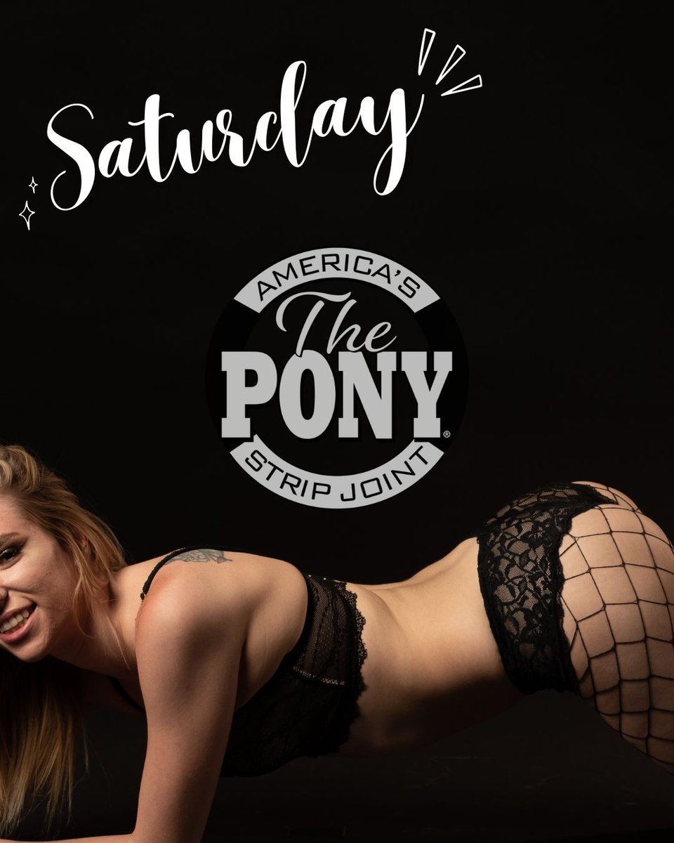 The weekend is here! Time to play with The Pony Princesses!💋💋💋 . . . . #ponyup #saturday #vip #StageShow #ThePony #poplarbluff #theozarks #StripClub