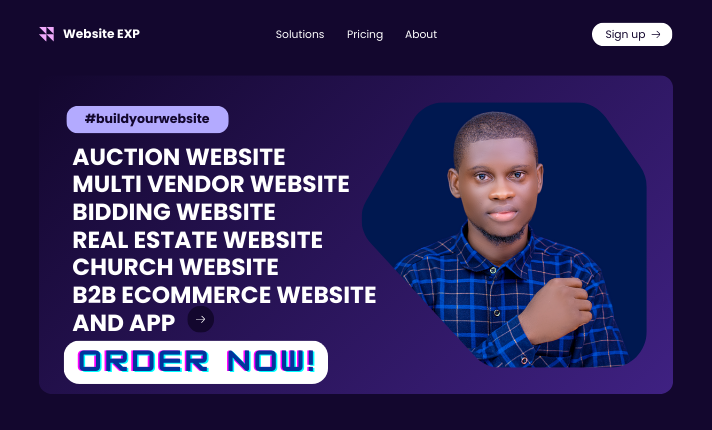 SamuelTest47378's tweet photo. I specialize in creating custom auction website designs that are not only visually appealing but also user-friendly and optimized for search engines. Contact me Now. https://t.co/zYuFEtXozs #PiNetwork $NOT #blackfaeday #6HSpa https://t.co/aWCFLjZu3n