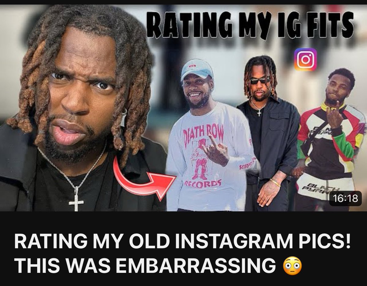 RATING MY OLD INSTAGRAM PICS! THIS WAS EMBARRASSING 😳
youtu.be/2xzvPZWevk0

#instagram #fashionblogger #fashion