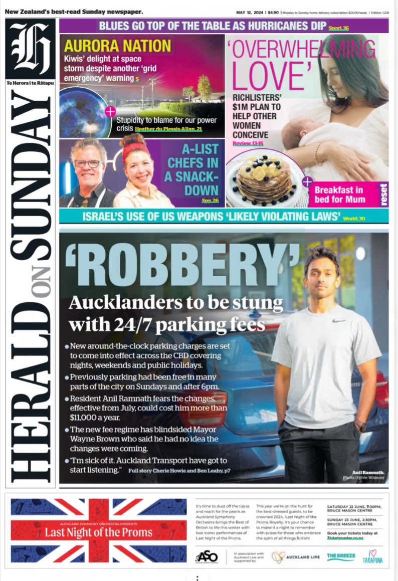 Introducing #TomorrowsPapersToday from: #HeraldonSunday New Zealand Robbery Check out tscnewschannel.com/the-press-room… for more of Sunday’s newspapers. #buyanewspaper #TomorrowsPapersToday #buyapaper #pressfreedom #journalism