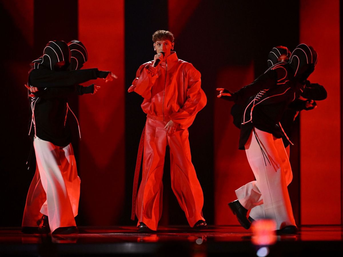 RED IS FOR THE LOVE. SPREAD THE LOVE TO THE WORLD ❤️
— Silvester Belt 
#Eurovision2024
